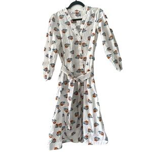 Zara Long Sleeve Cotton Dress